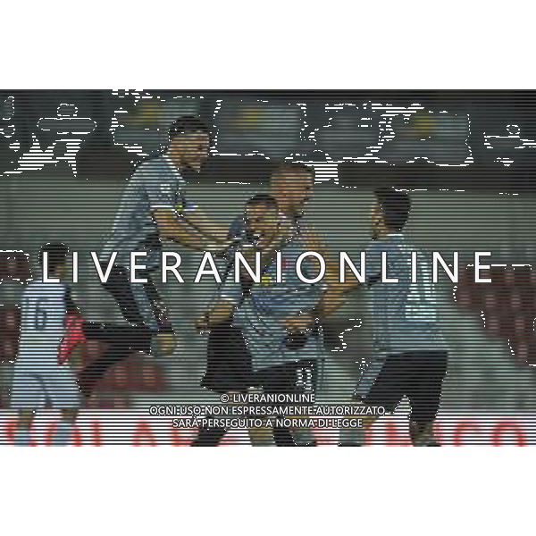 Alessandria 05.07.2020 Stadio Giuseppe Moccagatta Alessandria vs Robur Siena Playoff Serie C 2019/2020 ©Falzone/Agenzia Aldo Liverani Nella foto: esultanza alessandria