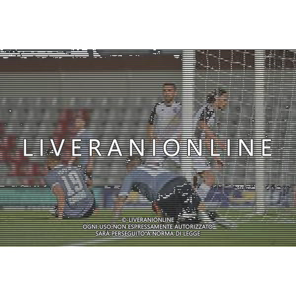 05.07.2020 Alessandria Stadio Moccagatta ©Falzone/Agenzia Aldo Liverani 2° Turno Playoff Alessandria vs Robur Siena 2019-2020 Nella foto : gol di campagnacci