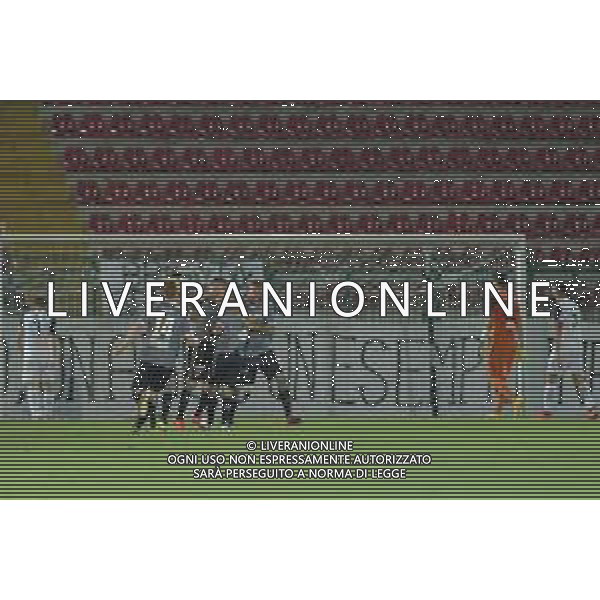 05.07.2020 Alessandria Stadio Moccagatta ©Falzone/Agenzia Aldo Liverani 2° Turno Playoff Alessandria vs Robur Siena 2019-2020 Nella foto : esultanza alessandria e delusione siena
