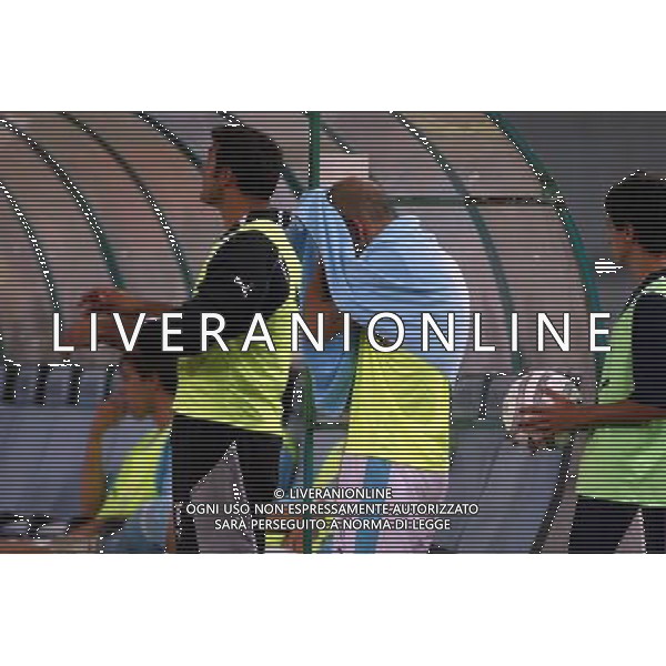 Lazio - Marsiglia semifinale andata intertoto 27/07/2005 nella foto la delusione di paolo di canio ph gianni nucci/agenzia aldo liverani