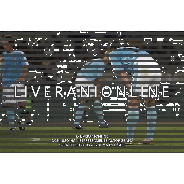 Lazio - Marsiglia semifinale andata intertoto 27/07/2005 nella foto la delusione di igli tare dopo il gol del marsiglia ph gianni nucci/agenzia aldo liverani