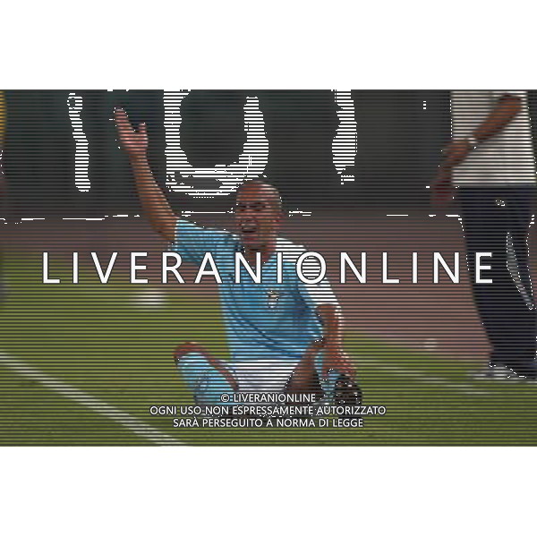 Lazio - Marsiglia semifinale andata intertoto 27/07/2005 nella foto paolo di canio ph gianni nucci/agenzia aldo liverani