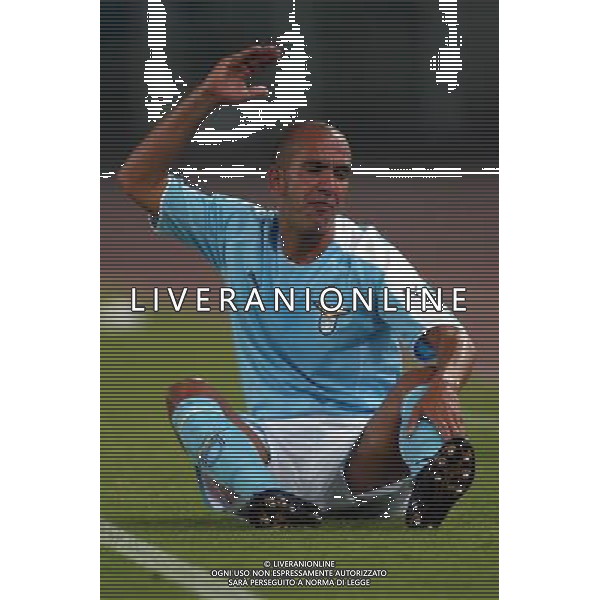Lazio - Marsiglia semifinale andata intertoto 27/07/2005 nella foto paolo di canio ph gianni nucci/agenzia aldo liverani