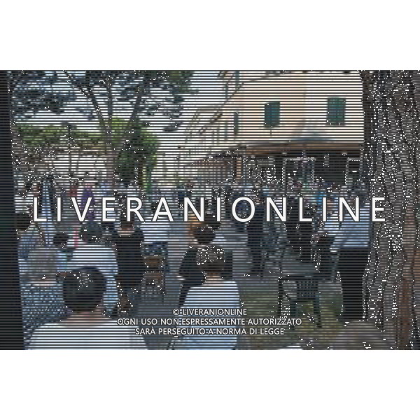 Cronaca Dalmine, Dalmine, Italia, 06 luglio 2020 Celebrazione Eucaristica nel giorno del 76° Anniversario del Bombardamento della Dalmine Nella foto: Celebrazione Eucaristica AG ALDO LIVERANI -LM MEDIA-FOTO SILVIA COLOMBO