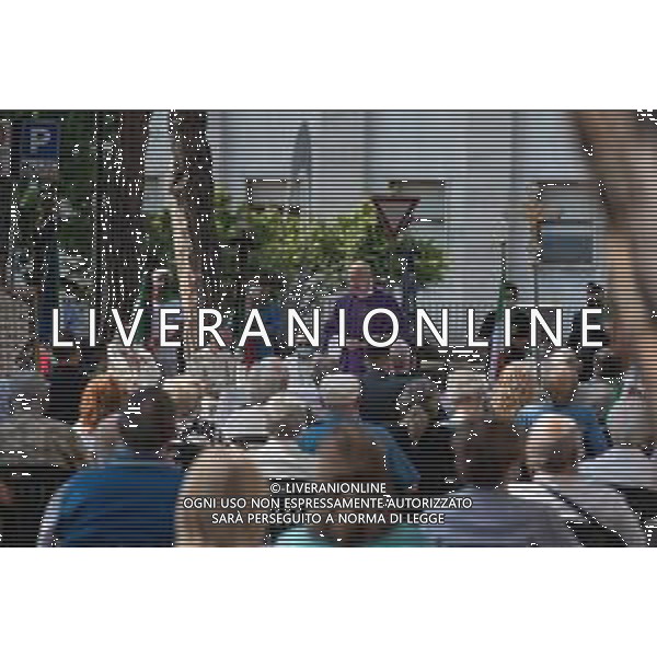 Cronaca Dalmine, Dalmine, Italia, 06 luglio 2020 Celebrazione Eucaristica nel giorno del 76° Anniversario del Bombardamento della Dalmine Nella foto: Celebrazione Eucaristica AG ALDO LIVERANI -LM MEDIA-FOTO SILVIA COLOMBO