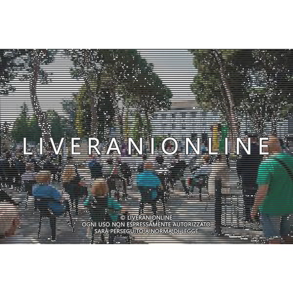 Cronaca Dalmine, Dalmine, Italia, 06 luglio 2020 Celebrazione Eucaristica nel giorno del 76° Anniversario del Bombardamento della Dalmine Nella foto: Celebrazione Eucaristica AG ALDO LIVERANI -LM MEDIA-FOTO SILVIA COLOMBO