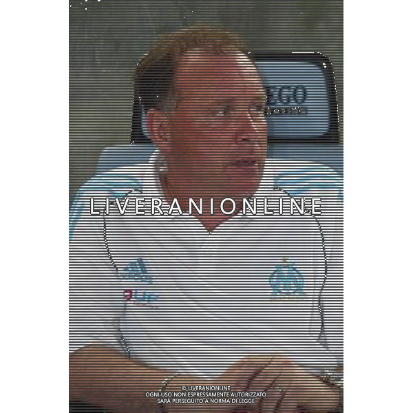 Lazio - Marsiglia semifinale andata intertoto 27/07/2005 nella foto fernandez ph gianni nucci/agenzia aldo liverani