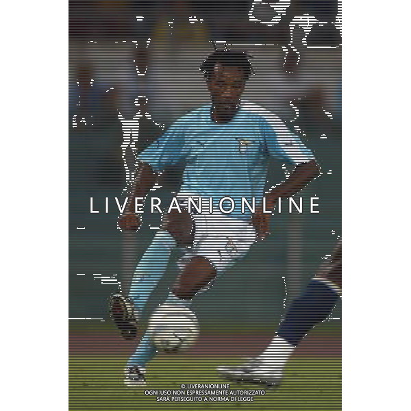 Lazio - Marsiglia semifinale andata intertoto 27/07/2005 nella foto christian manfredini ph gianni nucci/agenzia aldo liverani