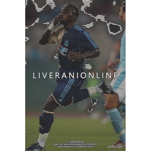 Lazio - Marsiglia semifinale andata intertoto 27/07/2005 nella foto niang ph gianni nucci/agenzia aldo liverani