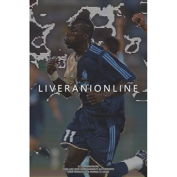 Lazio - Marsiglia semifinale andata intertoto 27/07/2005 nella foto niang ph gianni nucci/agenzia aldo liverani