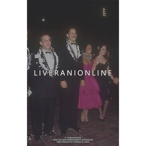 SONIA BRAGA, attrice brasiliana - RETROSPETTIVA nella foto nel 1985 con Raul Julia\' e Denise Dumont ©ARCHIVIO AGENZIA ALDO LIVERANI SAS