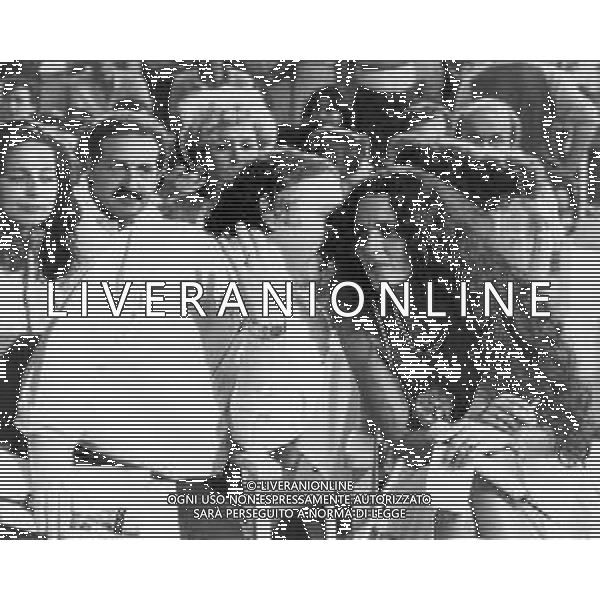 SONIA BRAGA, attrice brasiliana - RETROSPETTIVA nella foto durante la trasmissione Blitz condotta da Gianni Mina\' al Bandiera Gialla di Rimini nel 1984 ©ARCHIVIO AGENZIA ALDO LIVERANI SAS