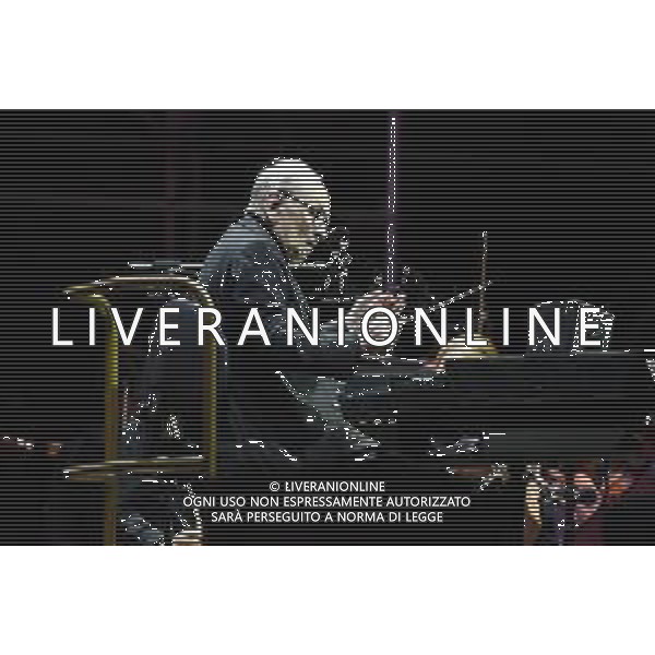 Cultura Palazzo Te , Mantova, Italia, 28 giugno 2019 Ennio Morricone in concerto Nella foto: Ennio Morricone sul palco durante il concerto di Mantova ©Alessio Tarpini - Alessio Marini / AGENZIA ALDO LIVERANI SAS
