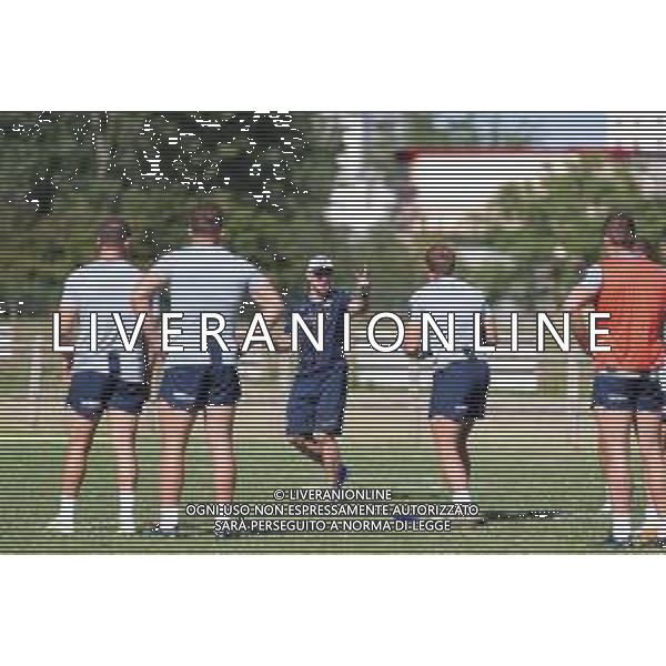 parma, Italy, 07 July 2020 Italy Rugby Team training Photo showing: Quintin Kruger athletic trainer of Italrugby ©Massimiliano Carnabuci - Alessio Marini - Alessio Marini / AGENZIA ALDO LIVERANI SAS