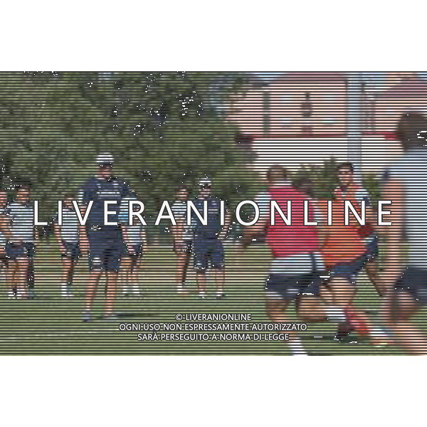 parma, Italy, 07 July 2020 Italy Rugby Team training Photo showing: Alessandro Troncon, Italrugby backs coach ©Massimiliano Carnabuci - Alessio Marini - Alessio Marini / AGENZIA ALDO LIVERANI SAS