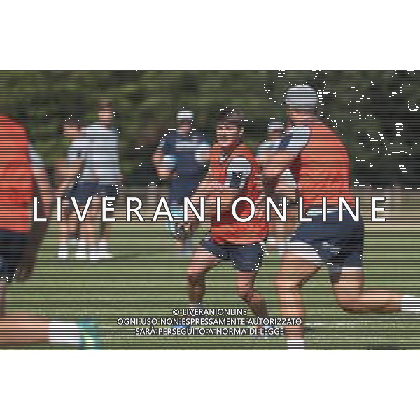 parma, Italy, 07 July 2020 Italy Rugby Team training Photo showing: Antonio Rizzi, Zebre‚Äôs fly half ©Massimiliano Carnabuci - Alessio Marini - Alessio Marini / AGENZIA ALDO LIVERANI SAS