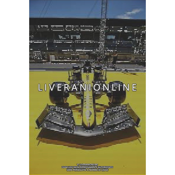 Renault F1 Team RS20. 09.07.2020. Formula 1 World Championship, Rd 2, Steiermark Grand Prix, Spielberg, Austria, Preparation Day. / AGENZIA ALDO LIVERANI SAS - ITALY ONLY EDITORIAL USE ONLY