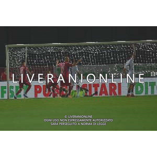 Campionato di Calcio Serie B 2019/2020 Cittadella (PD), Italia, 10 luglio 2020 Cittadella vs Crotone Nella foto: goal di Giuseppe Panico (AS Cittadella) FOTO ALESSIO MARINI-LM MEDIA -AG ALDO LIVERANI SAS