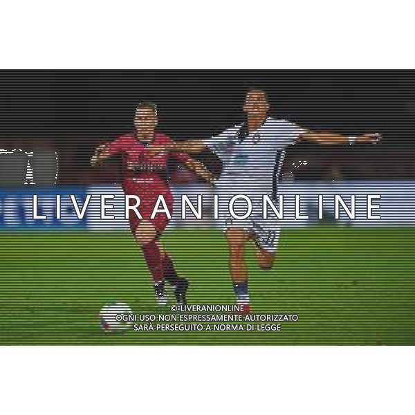 Campionato di Calcio Serie B 2019/2020 Cittadella (PD), Italia, 10 luglio 2020 Cittadella vs Crotone Nella foto: fallo su Salvatore Molina (FC Crotone) FOTO ALESSIO MARINI-LM MEDIA -AG ALDO LIVERANI SAS