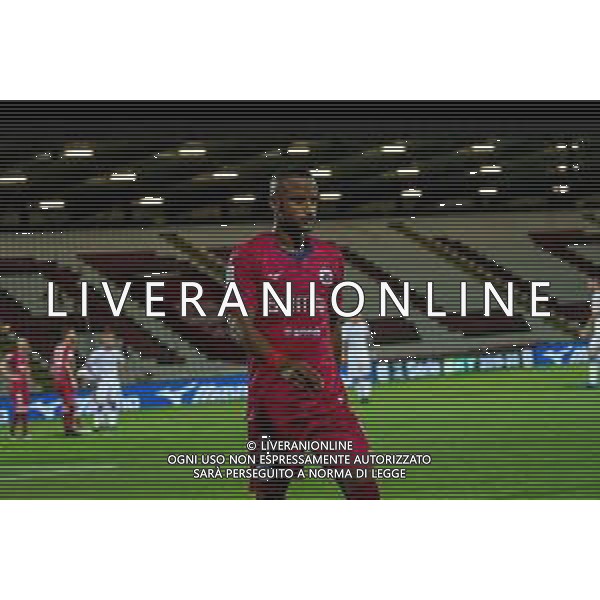 Campionato di Calcio Serie B 2019/2020 Cittadella (PD), Italia, 10 luglio 2020 Cittadella vs Crotone Nella foto: uscita di Davide Diaw (AS Cittadella) FOTO ALESSIO MARINI-LM MEDIA -AG ALDO LIVERANI SAS