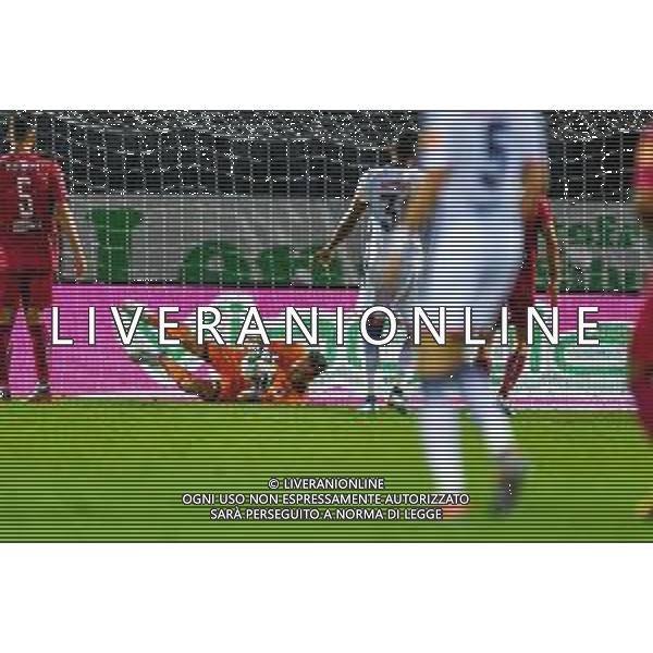 Campionato di Calcio Serie B 2019/2020 Cittadella (PD), Italia, 10 luglio 2020 Cittadella vs Crotone Nella foto: parata di Alberto Paleari (AS Cittadella) FOTO ALESSIO MARINI-LM MEDIA -AG ALDO LIVERANI SAS