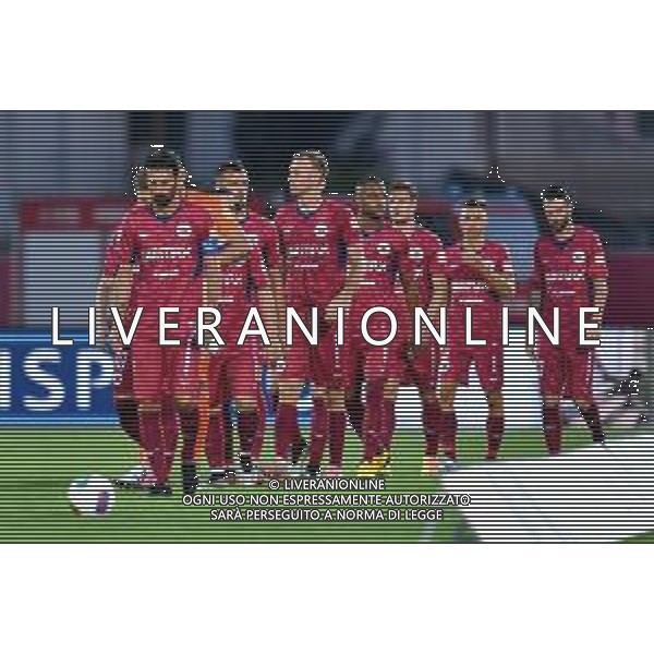 Campionato di Calcio Serie B 2019/2020 Cittadella (PD), Italia, 10 luglio 2020 Cittadella vs Crotone Nella foto: il AS Cittadella entra in campo FOTO ALESSIO MARINI-LM MEDIA -AG ALDO LIVERANI SAS