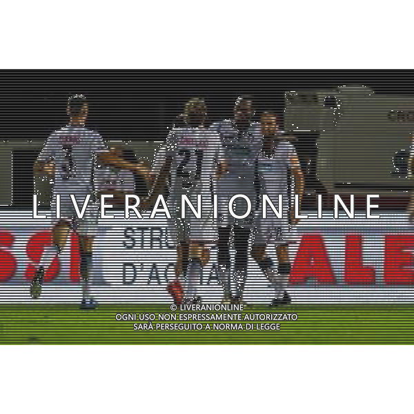Campionato di Calcio Serie B 2019/2020 Cittadella (PD), Italia, 10 luglio 2020 Cittadella vs Crotone Nella foto: Simy (FC Crotone) festeggia il goal FOTO ALESSIO MARINI-LM MEDIA -AG ALDO LIVERANI SAS