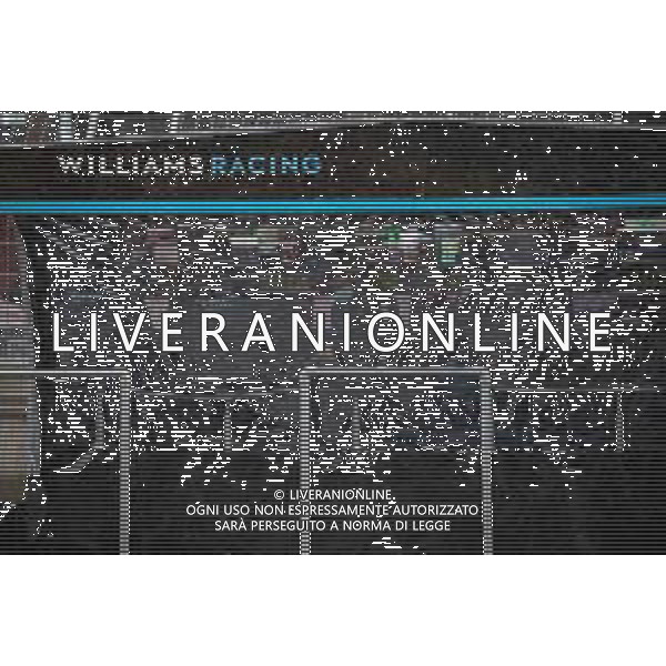 Williams Racing pit gantry as heavy rain falls in the third practice session. 11.07.2020. Formula 1 World Championship, Rd 2, Steiermark Grand Prix, Spielberg, Austria, Qualifying Day. / AGENZIA ALDO LIVERANI SAS - ITALY ONLY EDITORIAL USE ONLY