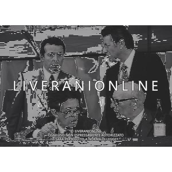 RETROSPETTIVA ENRICO BERLINGUER POLITICO NELLA FOTO ENRICO BERLINGUER NELL\'ANNO 1975 A ROMA AL CONGRESSO DEL PARTITO COMUNISTA ITALIANO AG ALDO LIVERANI SAS 