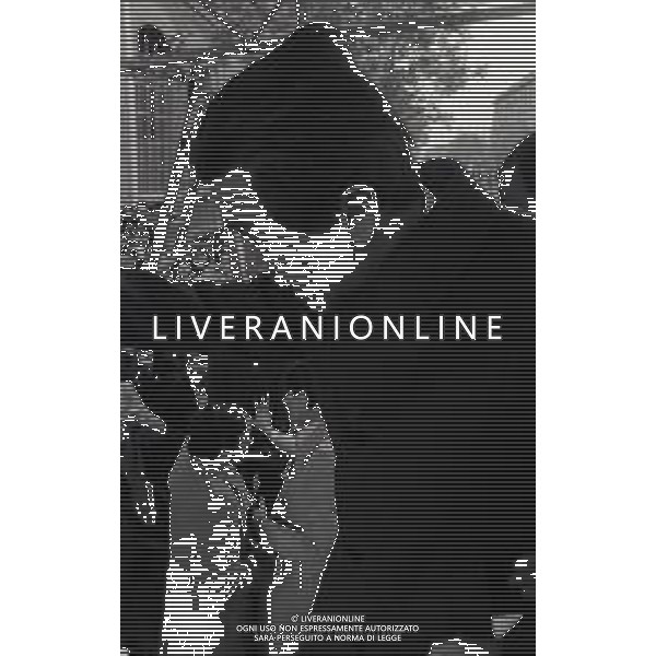 1980 SESTO SAN GIOVANNI INDUSTRIE DELLA BREDA INTERVENTO DEL SEGRETARIO GENERALE DEL PARTITO COMUNISTA ITALIANO NELLA FOTO ENRICO BERLINGUER PARLA AGLI OPERAI DELLA BREDA AG ALDO LIVERANI SAS