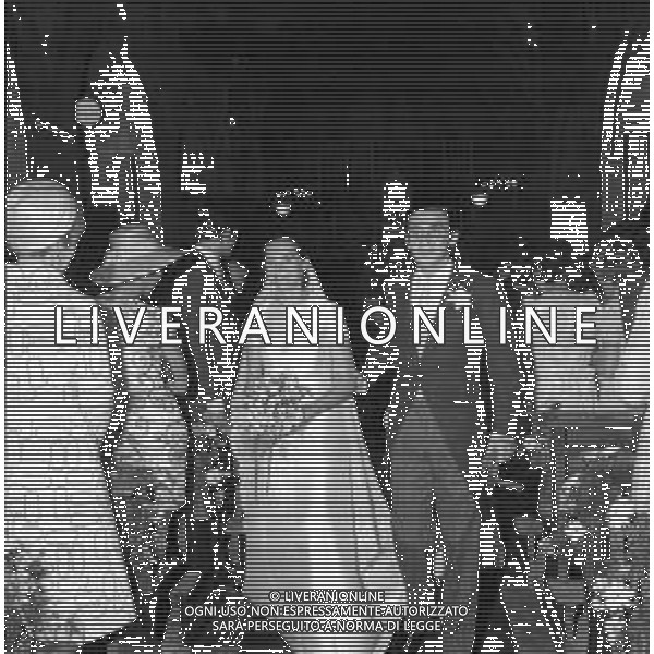 Campiglione Fenile 1970 - Matrimonio del Conte Ippolito Calvi di Bergolo Rocca Saporiti con Antonella San Martino D\'Aglie\' di San Germano (nipote di Paola Ruffo) - RETROSPETTIVA ©ARCHIVIO / AGENZIA ALDO LIVERANI SAS