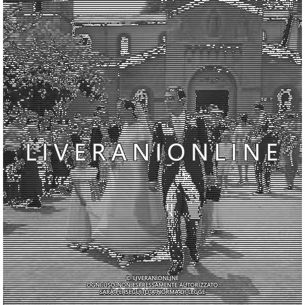 Campiglione Fenile 1970 - Matrimonio del Conte Ippolito Calvi di Bergolo Rocca Saporiti con Antonella San Martino D\'Aglie\' di San Germano (nipote di Paola Ruffo) - RETROSPETTIVA ©ARCHIVIO / AGENZIA ALDO LIVERANI SAS