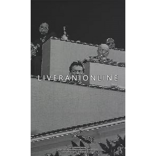 RETROSPETTIVA ENRICO BERLINGUER POLITICO NELLA FOTO ENRICO BERLINGUER NELL\'ANNO 1972 A ROMA AG ALDO LIVERANI SAS