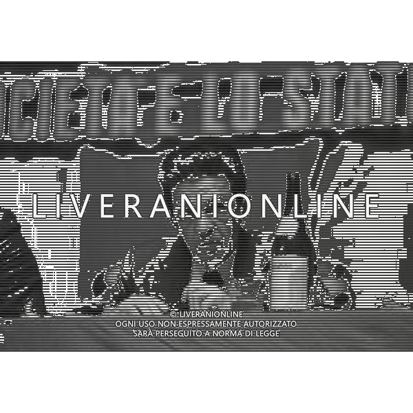 RETROSPETTIVA ENRICO BERLINGUER POLITICO NELLA FOTO ENRICO BERLINGUER NELL\'ANNO 1978 A MILANO A UN CONVEGNO AG ALDO LIVERANI SAS