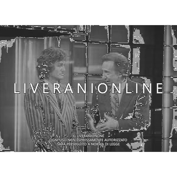 PENTATLON gioco televisivo a premi, trasmesso su Canale 5 nel 1987, condotto da Mike Bongiorno nella foto Fabrizio Barbazza Pilota automobilistico ©ARCHIVIO / AGENZIA ALDO LIVERANI SAS