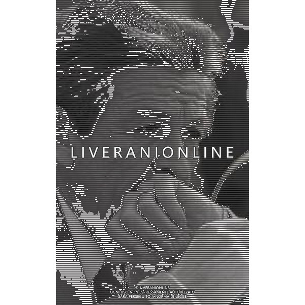 RETROSPETTIVA ENRICO BERLINGUER POLITICO NELLA FOTO IL SEGRETARIO GENERALE DEL PARTITO COMUNISTA ITALIANO ENRICO BERLINGUER AI FUNERALI DI PIO LA TORRE UCCISO DALLA MAFIA NELL\'ANNO 1982 AG ALDO LIVERANI SAS