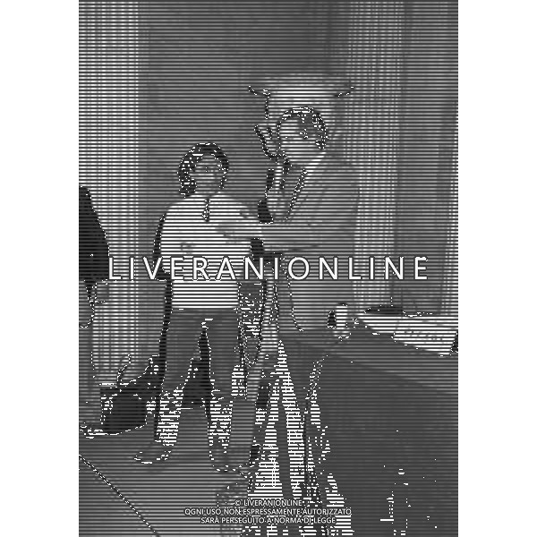 BRUNO PIZZUL, giornalista e telecronista sportivo italiano - RETROSPETTIVA Nella foto a Milano nel 1982 ©ARCHIVIO AGENZIA ALDO LTIVERANI SAS
