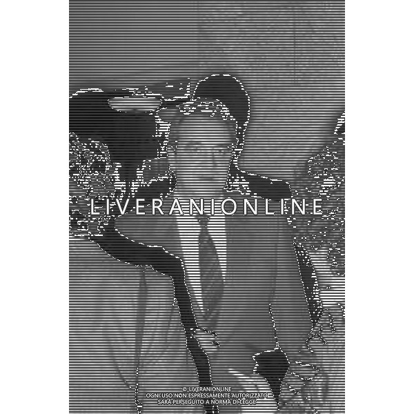 BRUNO PIZZUL, giornalista e telecronista sportivo italiano - RETROSPETTIVA Nella foto a Milano nel 1983 ©ARCHIVIO AGENZIA ALDO LTIVERANI SAS