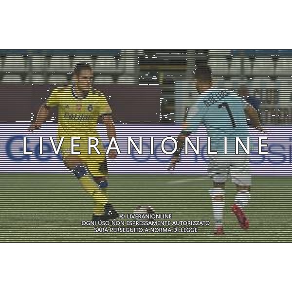 Campionato di Calcio Serie B 2019/2020 Chiavari (GE), Italia, 13 luglio 2020 Virtus Entella vs Pisa Nella foto: Gianmarco Ingrosso (Pisa) affrontato da Giuseppe De Luca (Entella) ©Gabriele Masotti - Alessio Marini / AGENZIA ALDO LIVERANI SAS