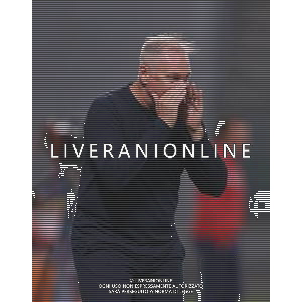 MASSIMILIANO ALVINI ALLENATORE DELLA REGGIANA , REGGIO AUDACE CAMPIONATO CALCIO SERIE C LEGA PRO 2019/2020 ©SANTANDREA / AGENZIA ALDO LIVERANI SAS