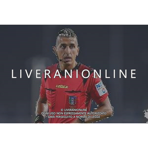 Campionato di Calcio Serie B 2019/2020 Empoli, Italia, 17 luglio 2020 Empoli vs Virtus Entella Nella foto: L\'arbitro Livio Marinelli di Tivoli FOTO LISA GUGLIELMI-AG LM MEDIA-AG ALDO LIVERANI SAS
