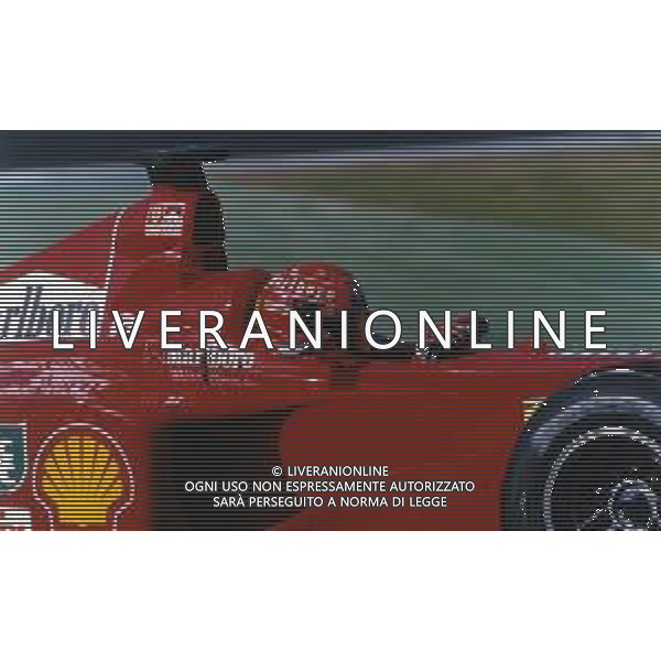 RETROSPETTIVA MICHAEL SCHUMACHER PILOTA F1 NELLA FOTO MICHAEL SCHUMACHER NELL\'ANNO 2000 AG ALDO LIVERANI SAS