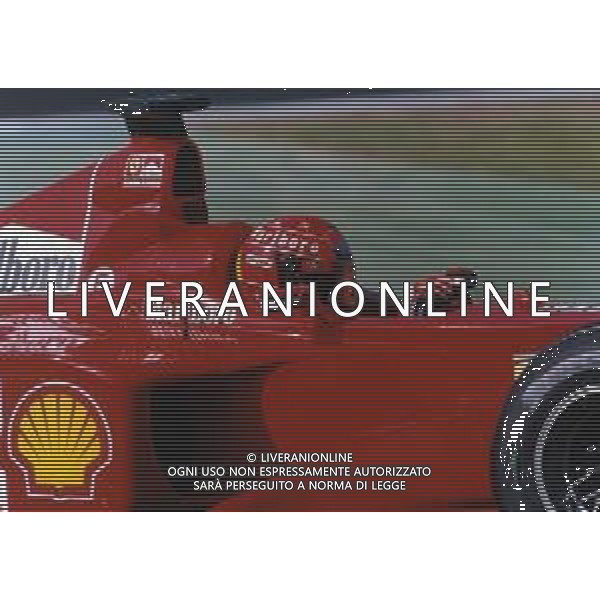 RETROSPETTIVA MICHAEL SCHUMACHER PILOTA F1 NELLA FOTO MICHAEL SCHUMACHER NELL\'ANNO 2000 AG ALDO LIVERANI SAS