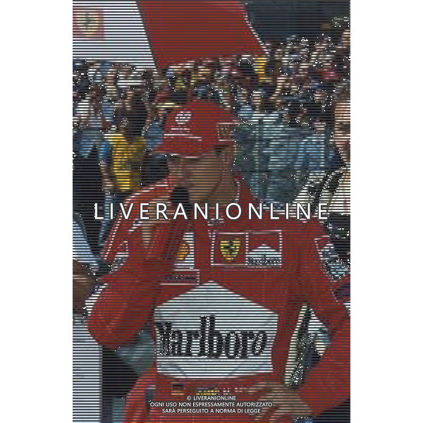 RETROSPETTIVA MICHAEL SCHUMACHER PILOTA F1 NELLA FOTO MICHAEL SCHUMACHER NELL\'ANNO 2000 AG ALDO LIVERANI SAS