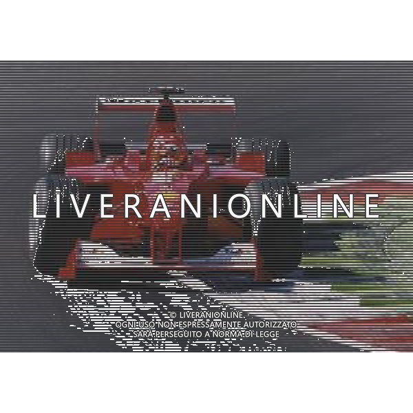 RETROSPETTIVA MICHAEL SCHUMACHER PILOTA F1 NELLA FOTO MICHAEL SCHUMACHER NELL\'ANNO 2000 AG ALDO LIVERANI SAS