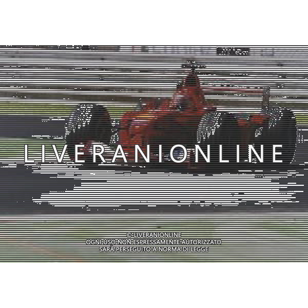 RETROSPETTIVA MICHAEL SCHUMACHER PILOTA F1 NELLA FOTO MICHAEL SCHUMACHER NELL\'ANNO 2000 AG ALDO LIVERANI SAS