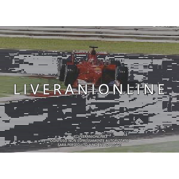 RETROSPETTIVA MICHAEL SCHUMACHER PILOTA F1 NELLA FOTO MICHAEL SCHUMACHER NELL\'ANNO 2000 AG ALDO LIVERANI SAS