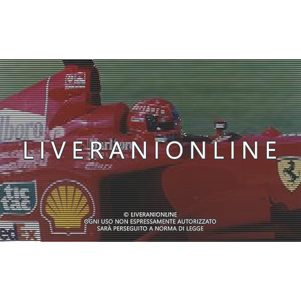 RETROSPETTIVA MICHAEL SCHUMACHER PILOTA F1 NELLA FOTO MICHAEL SCHUMACHER NELL\'ANNO 2000 AL 71 GP DI MONZA F1 AG ALDO LIVERANI SAS