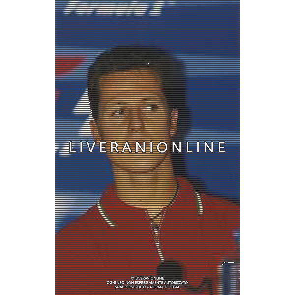 RETROSPETTIVA MICHAEL SCHUMACHER PILOTA F1 NELLA FOTO MICHAEL SCHUMACHER NELL\'ANNO 2000 AL 71 GP DI MONZA F1 AG ALDO LIVERANI SAS