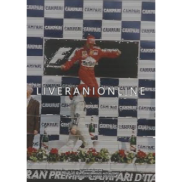 RETROSPETTIVA MICHAEL SCHUMACHER PILOTA F1 NELLA FOTO MICHAEL SCHUMACHER NELL\'ANNO 2000 AG ALDO LIVERANI SAS